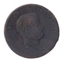 1848 Ferdinando II 5 TORNESI 1848 MB+